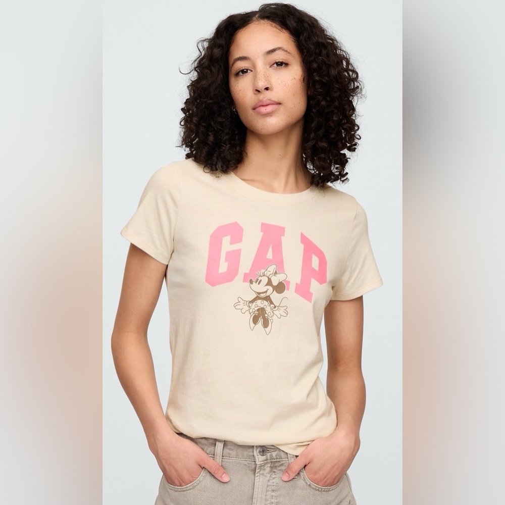 GAP Minnie Mouse Logo T-Shirt, Women’s XL, NWT.